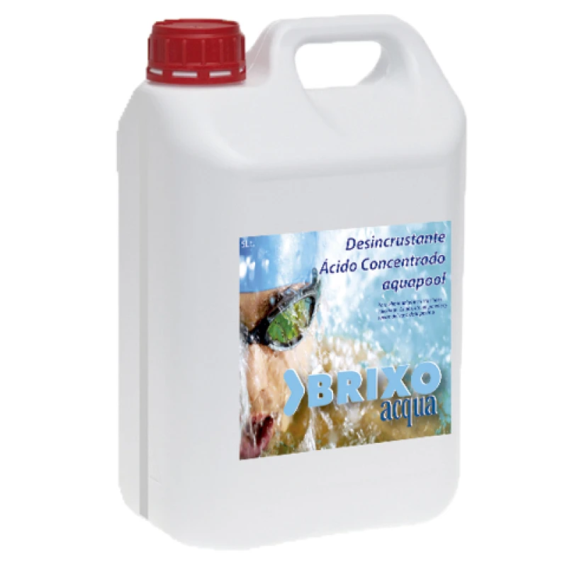 DESINCRUSTADOR PARA PISCINAS (BIDON 5L) BRIXO