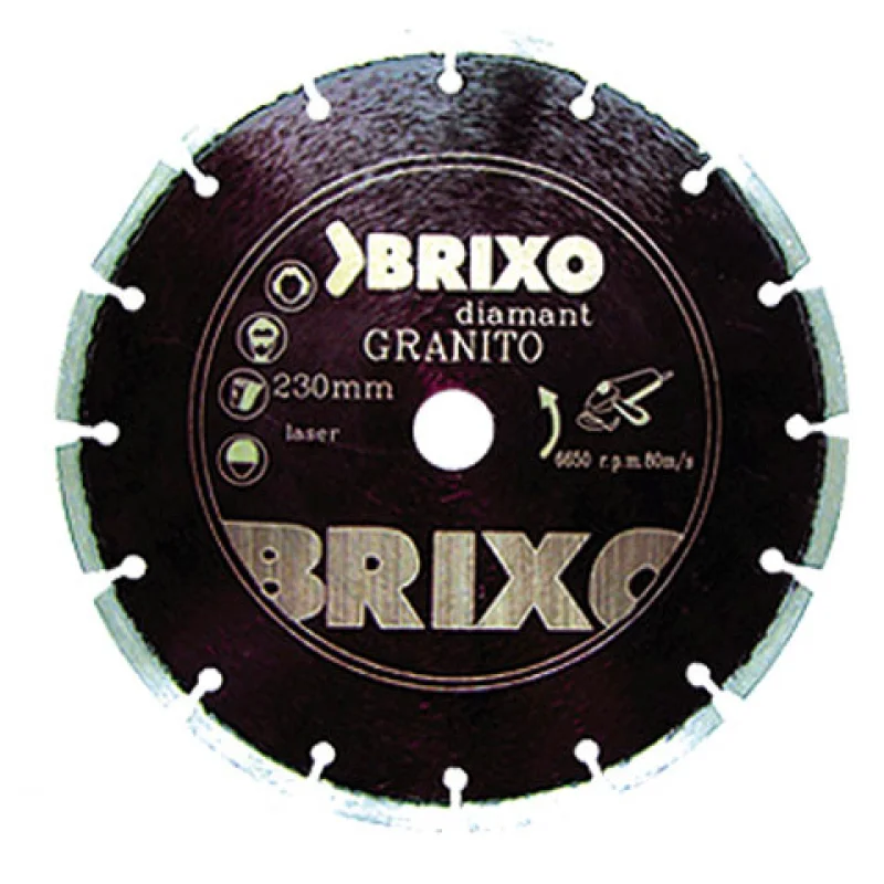 DISCO DIAMAM GRANITO 230mm NEGRO BRIXO