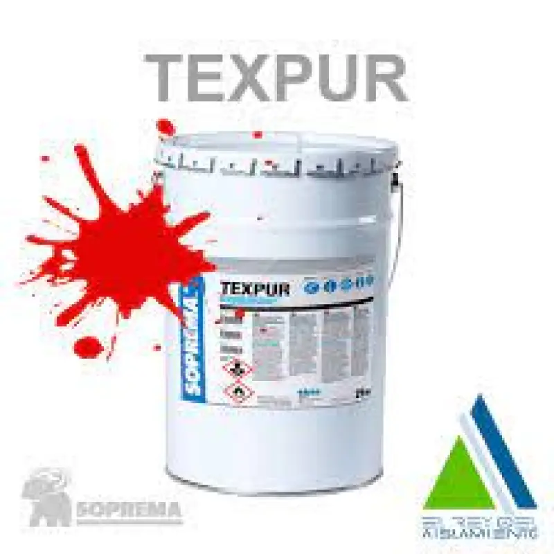 TEXPUR MEMBRANA LIQUIDA POLIURETANO 25kg ROJO