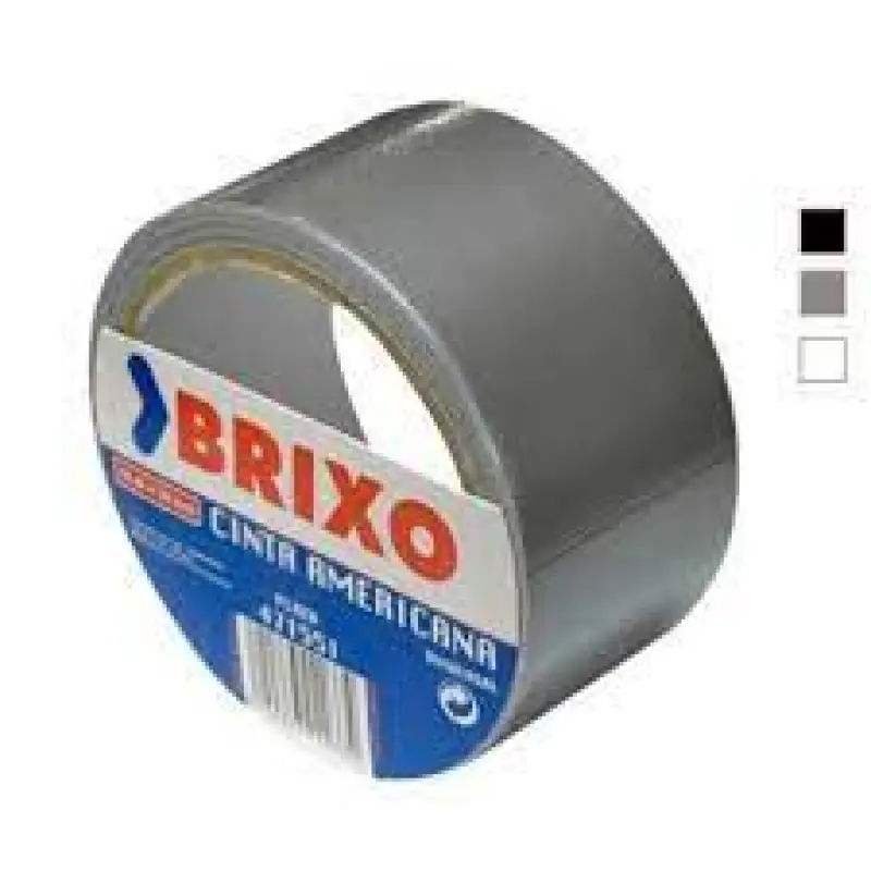 CINTA ADHESIVA AMERICANA 50MM*10M BLANCA BRIXO