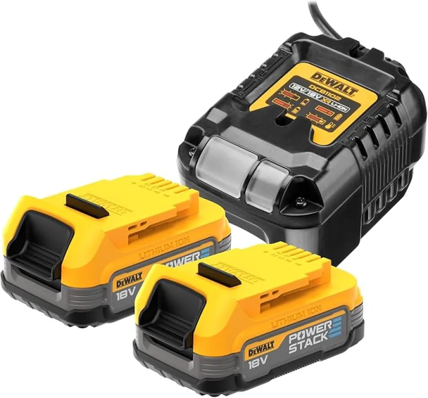 KIT 2 BATERIAS XR 18V 5Ah Y CARGADOR STANLEY
